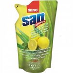 Sano detergent vase san refil -500 ml lemon aloe